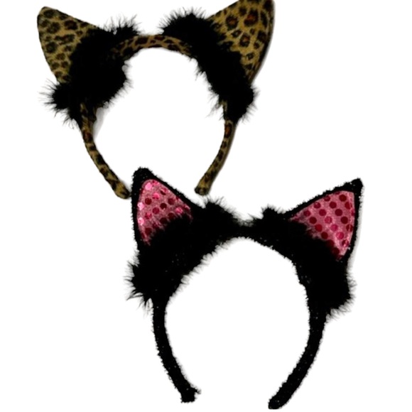 Unknown Accessories - PURRFECT LOOK!!  2 Pair Headband Cat Ears